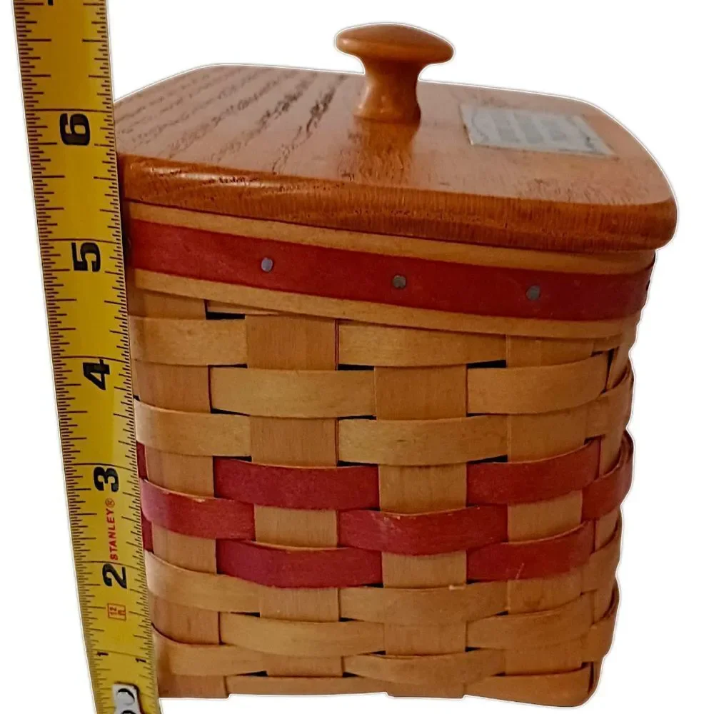Bradford Basket Co Basket Lidded Handmade‎ USA Everyday A Precious Gift From God